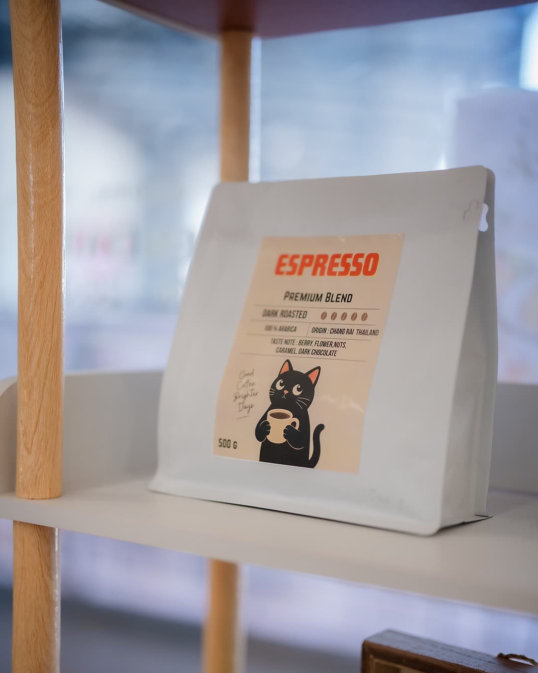 ESPRESSO Premium Blend coffee bean bag